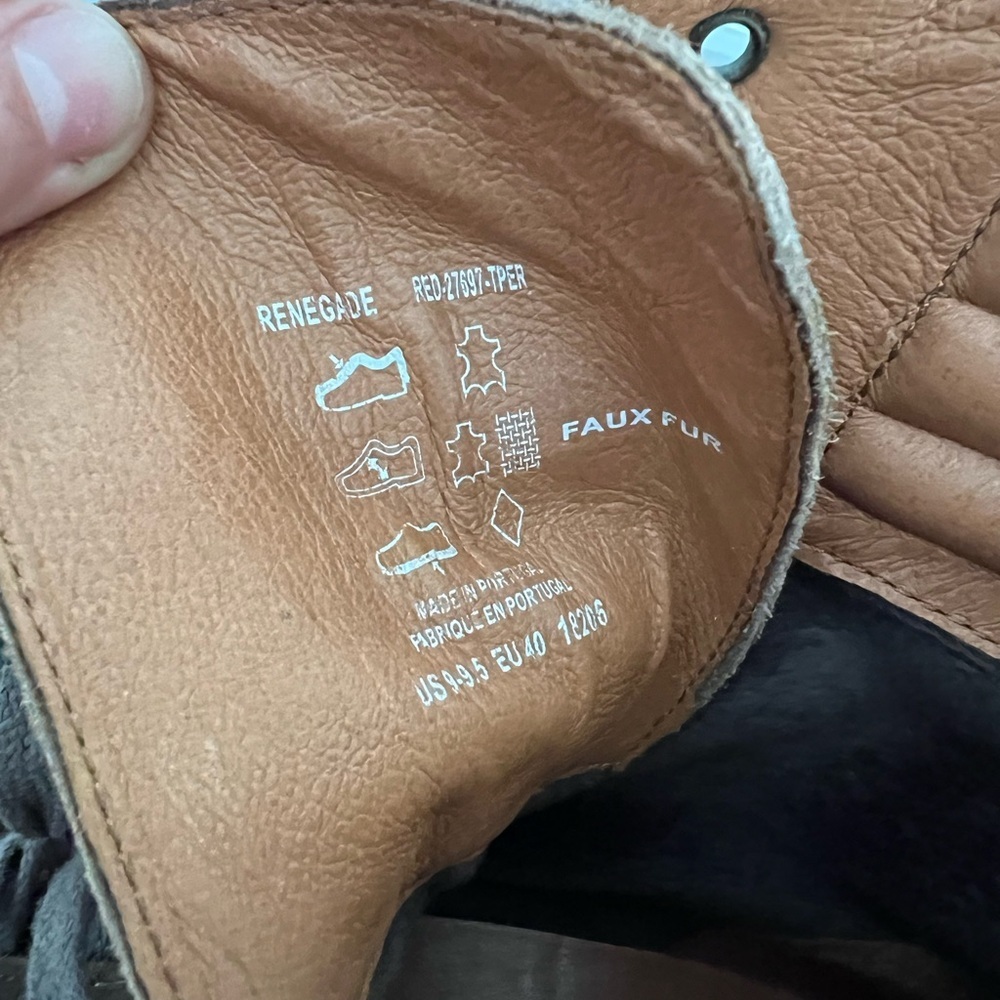 Taos Footwear Renegade Taupe Rugged Boots Shoes Zip Women Size 9-9.5 RGD-27697 , - Picture 14 of 16